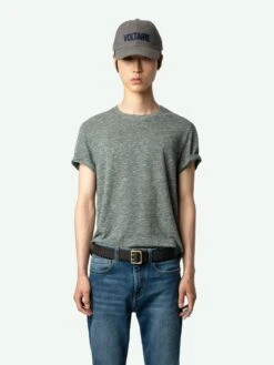 Zadig & Voltaire Tommy Arrow T-shirt Nebulous 2 Zadig & Voltaire Tommy Arrow T-shirt Nebulous -Zadig Et Voltaire JMTS00661 NEBULOUS ADDI 1 66854ce02a0c7