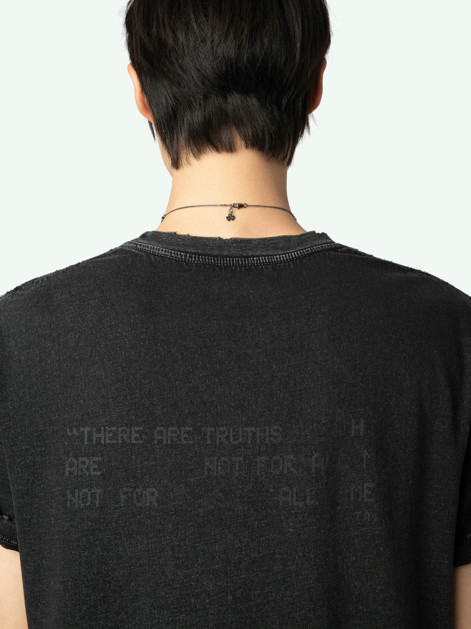 Jimmy T-shirt Carbone Zadig & Voltaire Jimmy T-shirt Carbone -Zadig Et Voltaire JMTS00666 CARBONE ADDI 3 66854d897fad7 scaled