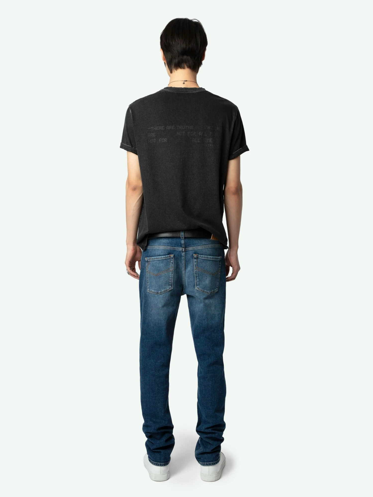 Jimmy T-shirt Carbone Zadig & Voltaire Jimmy T-shirt Carbone -Zadig Et Voltaire JMTS00666 CARBONE BACK 66854ce8df81f scaled