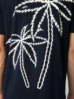 Zadig & Voltaire Tommy T-shirt Encre -Zadig Et Voltaire JMTS01710 ENCRE HOVER 67d1501b48e0a