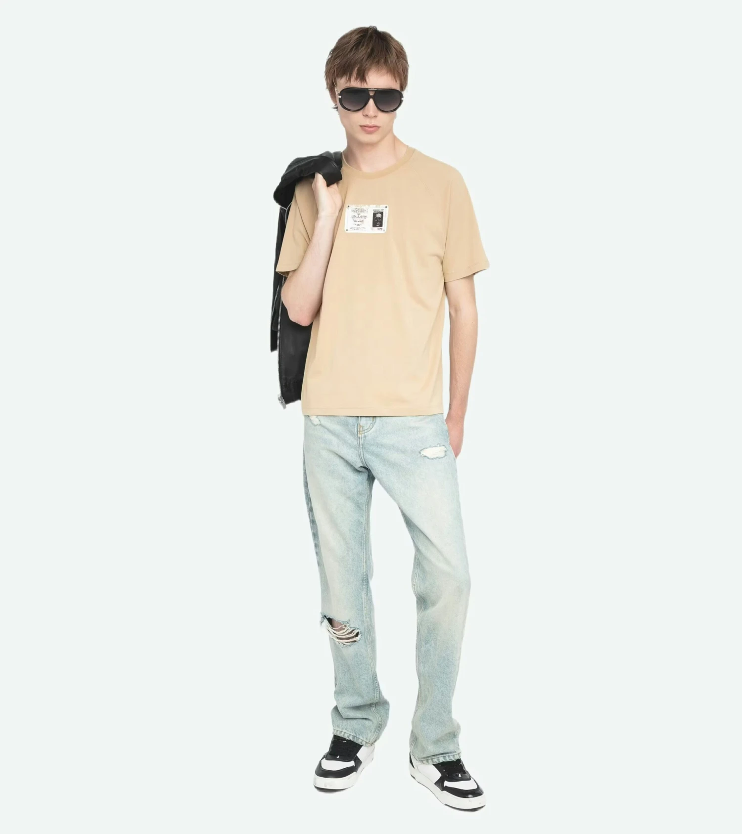 Torry T-shirt Safari Zadig & Voltaire Torry T-shirt Safari -Zadig Et Voltaire JMTS01725 SAFARI ADDI 1 680f44a1b8731 scaled