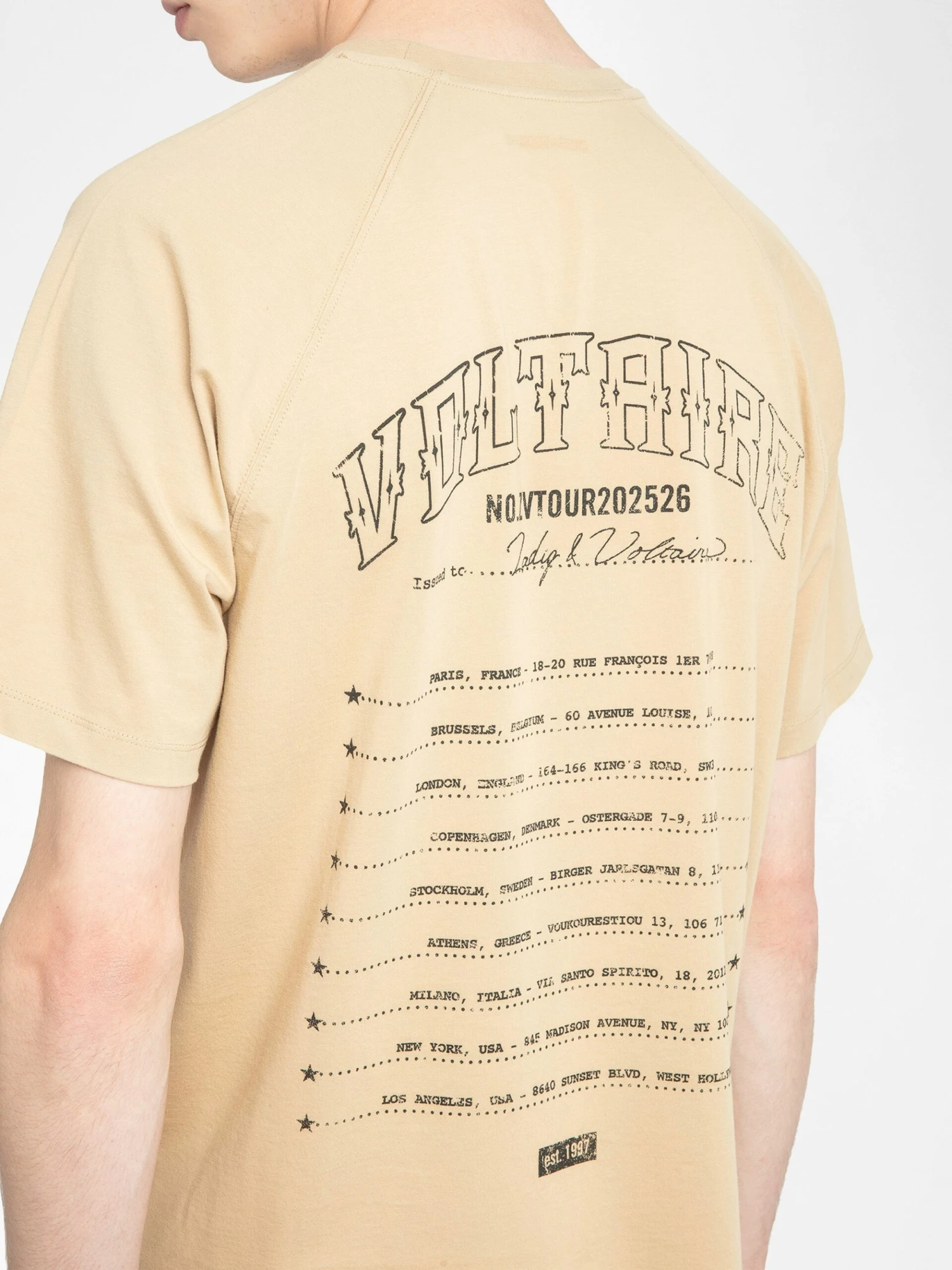 Torry T-shirt Safari Zadig & Voltaire Torry T-shirt Safari -Zadig Et Voltaire JMTS01725 SAFARI ADDI 3 681a4696c8802 scaled