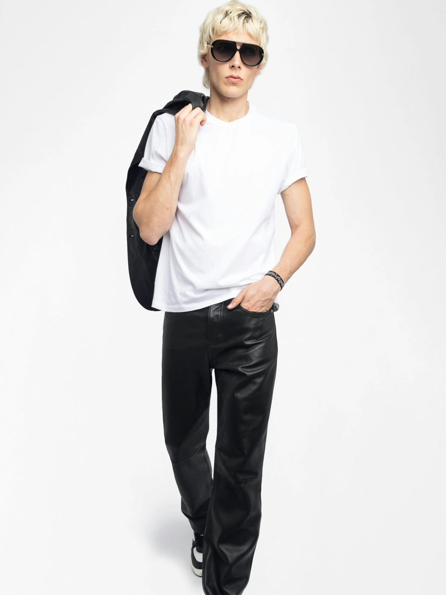 Tommy T-shirt Blanc Zadig & Voltaire Tommy T-shirt Blanc -Zadig Et Voltaire JMTS01728 BLANC ADDI 2 683dcab7e17cc scaled