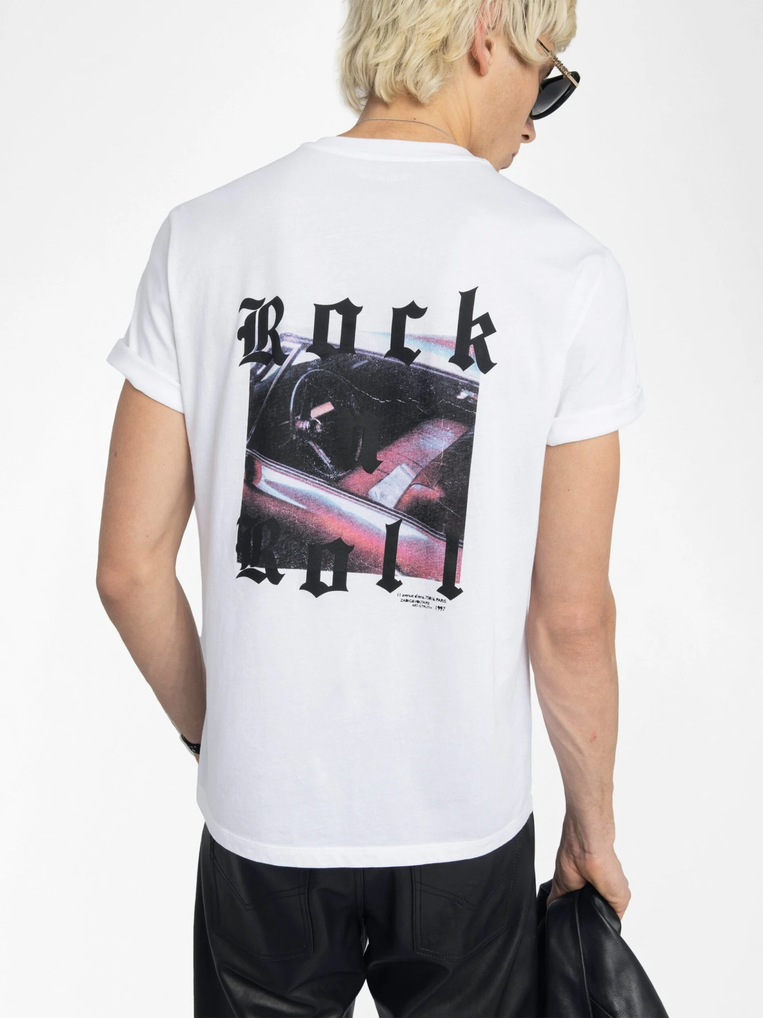 Tommy T-shirt Blanc Zadig & Voltaire Tommy T-shirt Blanc -Zadig Et Voltaire JMTS01728 BLANC HOVER 683dc9ec6af37 scaled