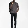 Zadig & Voltaire Tommy T-shirt Dark Chocolate