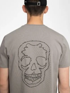 Zadig & Voltaire Tommy T-shirt Medium Grey 3 Zadig & Voltaire Tommy T-shirt Medium Grey -Zadig Et Voltaire JMTS01745 MEDIUM GREY HOVER 6863f446145a5