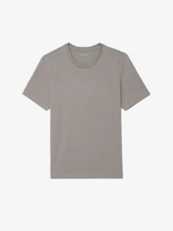 Zadig & Voltaire Tommy T-shirt Medium Grey 4 Zadig & Voltaire Tommy T-shirt Medium Grey -Zadig Et Voltaire JMTS01745 MEDIUM GREY PACKSHOT 6863ba9540384
