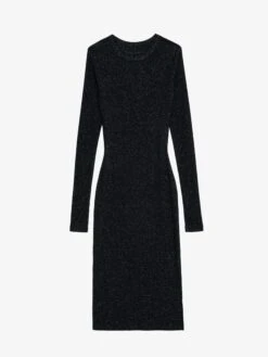 Zadig & Voltaire Ruby Dress Black -Zadig Et Voltaire JWDR00068 NOIR PACKSHOT 6694eb89af9e3