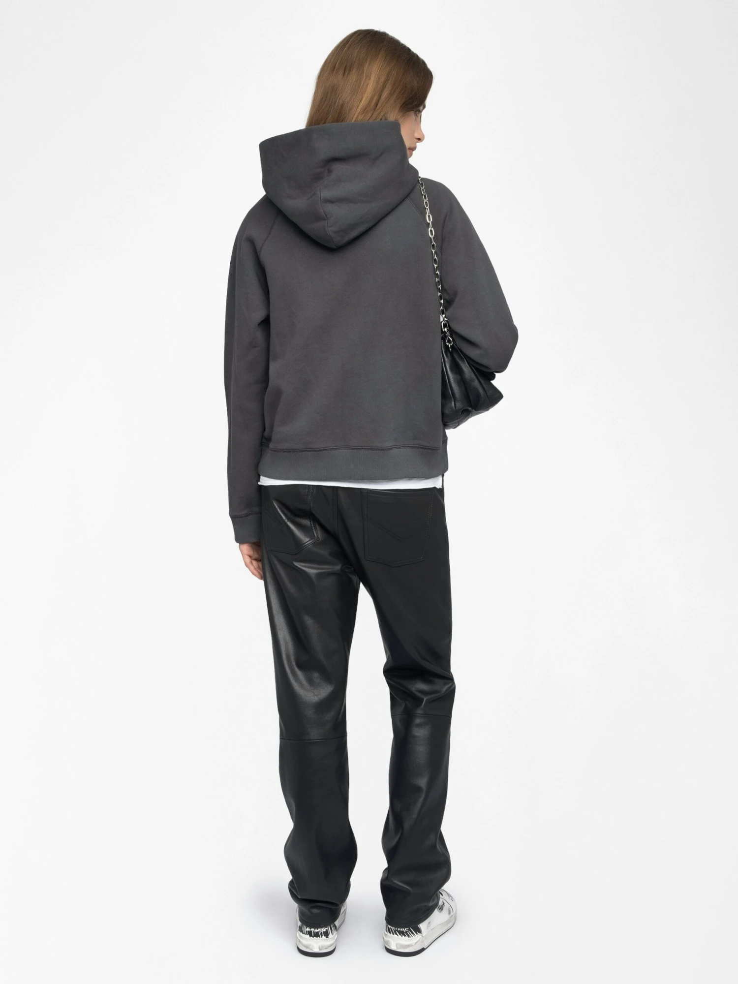 Georgy Sweatshirt Carbone Zadig & Voltaire Georgy Sweatshirt Carbone -Zadig Et Voltaire JWSS01607 CARBONE BACK 6849a26ac0e2c scaled