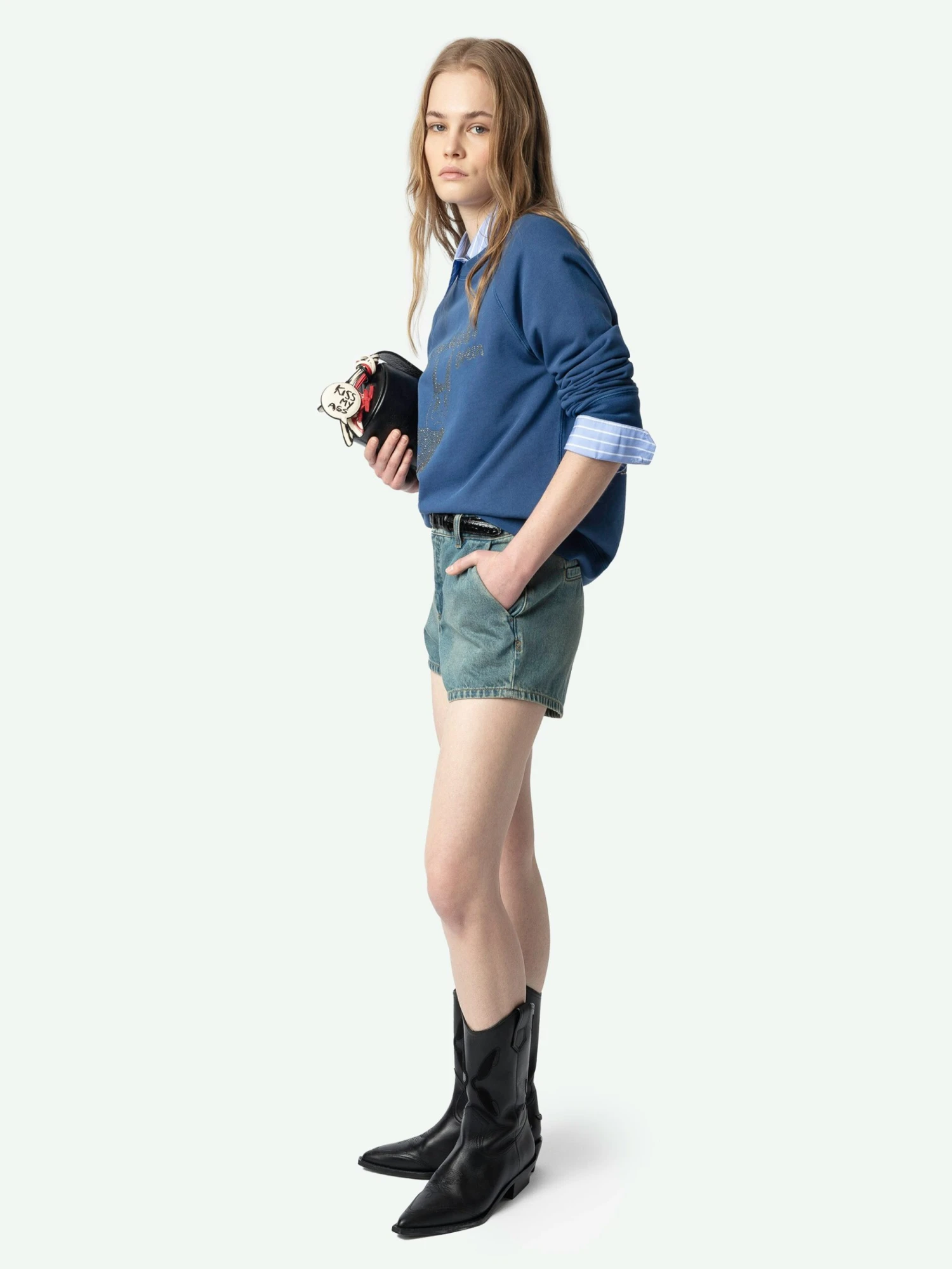 Upper Sweatshirt Surf Zadig & Voltaire Upper Sweatshirt Surf -Zadig Et Voltaire JWSS01650 SURF ADDI 4 67a9e10038ce7 scaled