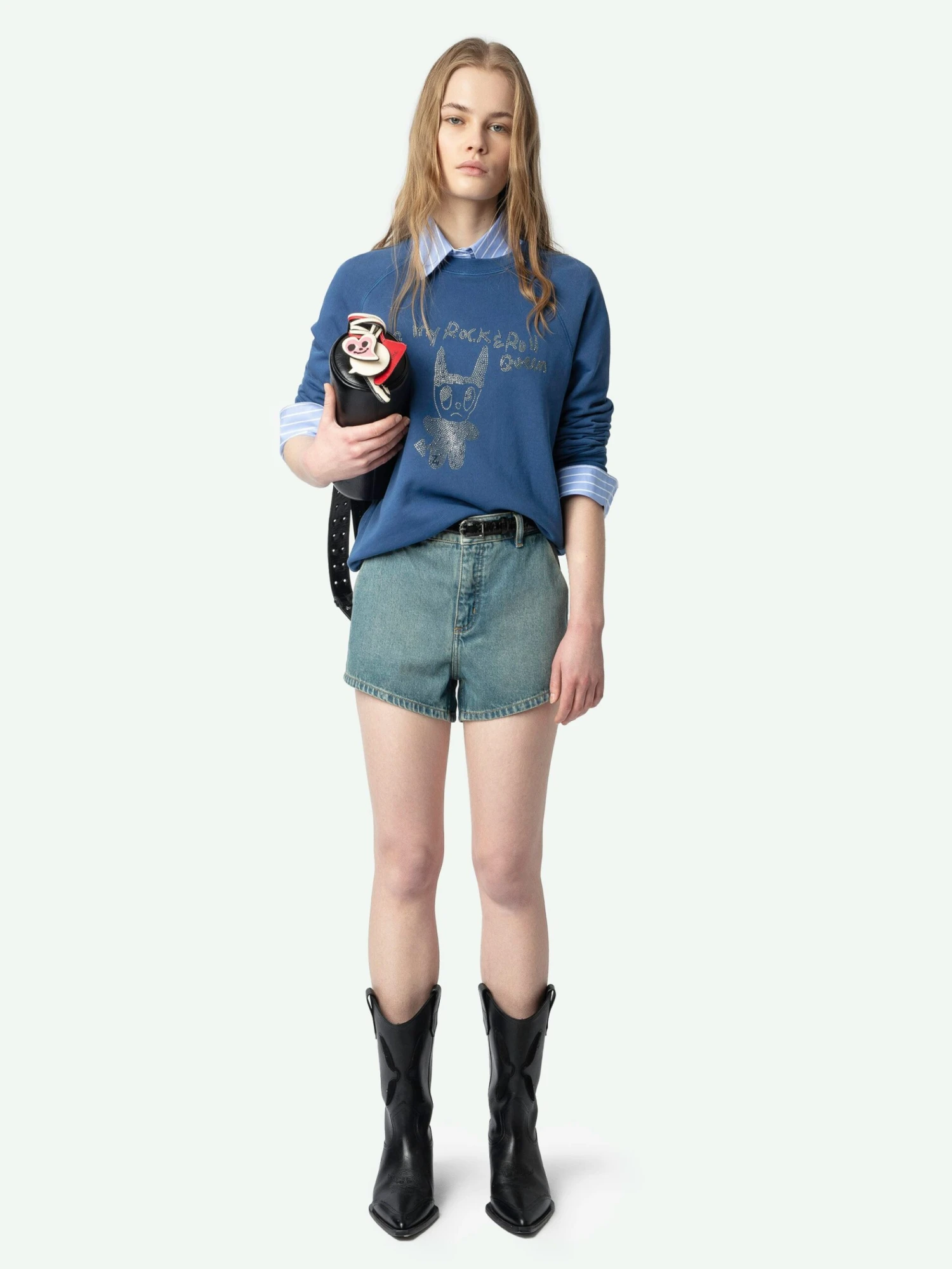 Upper Sweatshirt Surf Zadig & Voltaire Upper Sweatshirt Surf -Zadig Et Voltaire JWSS01650 SURF SHOOTING 67a9e0ee235ef scaled