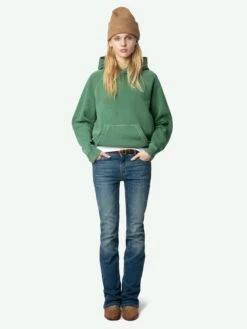 Zadig & Voltaire Georgy Sweatshirt Coriander -Zadig Et Voltaire JWSS01652 CORIANDER ADDI 2 6728e0ca4619b