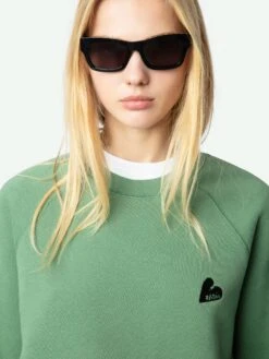Zadig & Voltaire Upper Sweatshirt Coriander -Zadig Et Voltaire JWSS01654 CORIANDER HOVER 672a4134c7b74