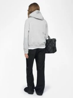 Zadig & Voltaire Georgy Grey Women's Rhinestone Sweatshirt Gris Chine -Zadig Et Voltaire JWSS01665 GRIS CHINE BACK 684850e90b197