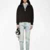 Zadig & Voltaire Sweatshirt Maya Dark Chocolate