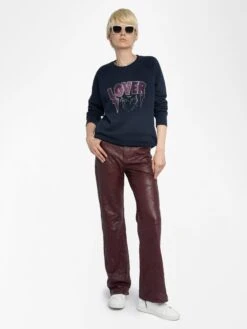 Zadig & Voltaire Upper Sweatshirt Encre -Zadig Et Voltaire JWSS01677 ENCRE ADDI 1 685e8c343c5c8