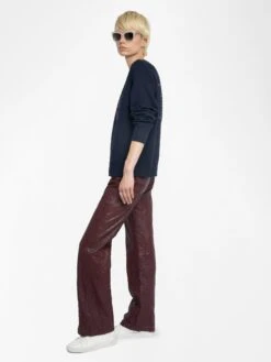 Zadig & Voltaire Upper Sweatshirt Encre -Zadig Et Voltaire JWSS01677 ENCRE ADDI 3 685e8c1353b78