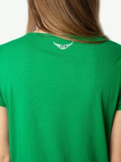 Zadig & Voltaire Henley T-shirt Gazon -Zadig Et Voltaire JWTN00447 GAZON HOVER 6760530585154