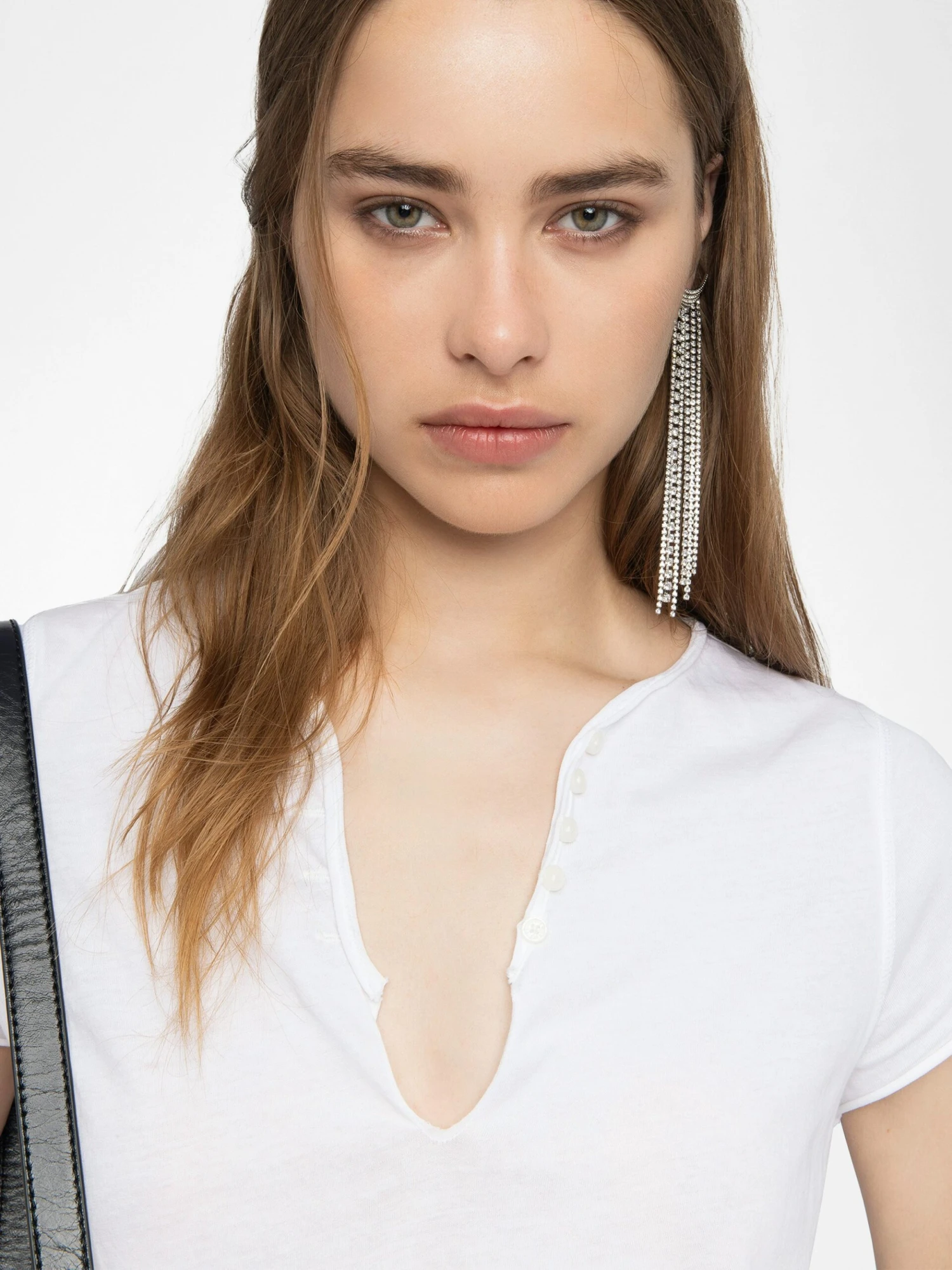 Women's White Henley Shirt White Zadig & Voltaire Women's White Henley Shirt White -Zadig Et Voltaire JWTN02647 WHITE HOVER 6849a2e413ec3 scaled