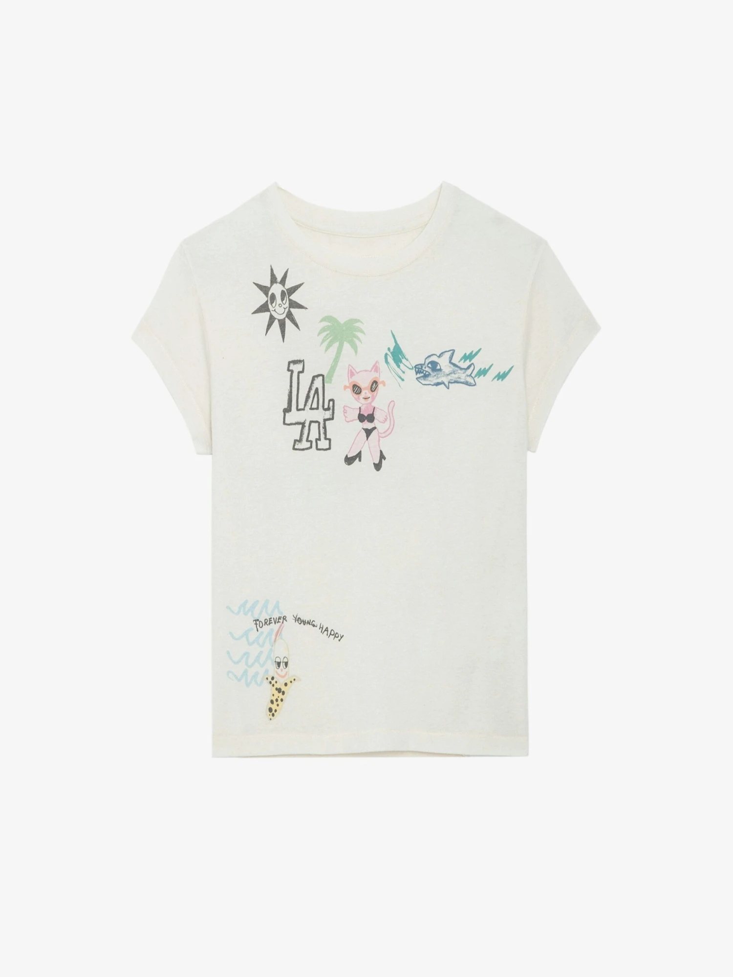 Charlotte T-shirt Judo Zadig & Voltaire Charlotte T-shirt Judo -Zadig Et Voltaire JWTS01637 JUDO PACKSHOT scaled