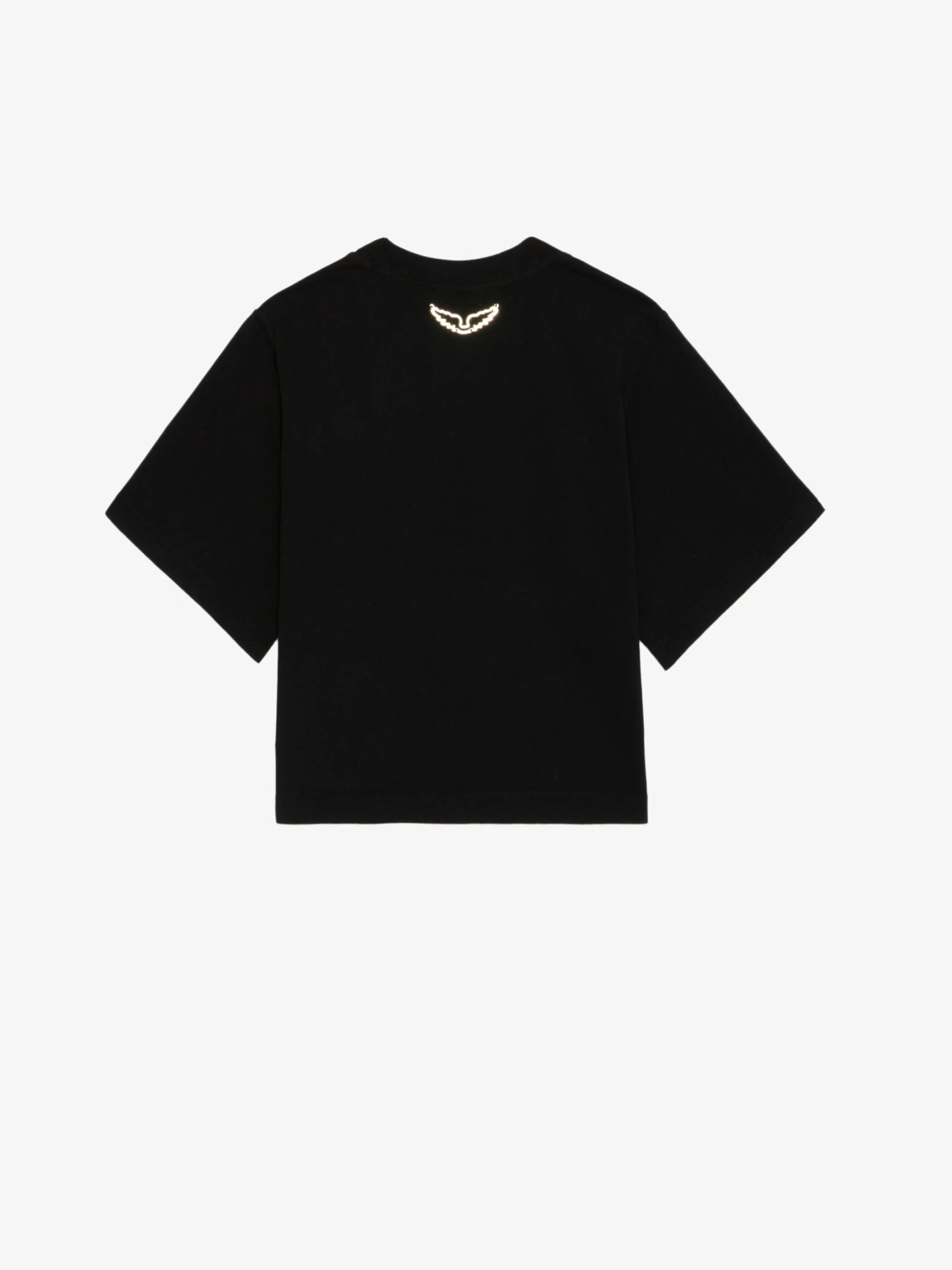 Lennox Cropped Tee Washed black Zadig & Voltaire Lennox Cropped Tee Washed Black -Zadig Et Voltaire JWTS01649 WASHED BLACK PACKSHOT 2 668ea91c8eee0 scaled