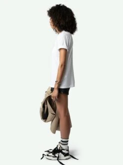 Zadig & Voltaire Edwin Hearts T-shirt White 3 Zadig & Voltaire Edwin Hearts T-shirt White -Zadig Et Voltaire JWTS01665 BLANC ADDI 2 6683f073d25be