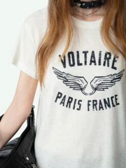 Zadig & Voltaire Walk Voltaire Wings T-shirt Judo -Zadig Et Voltaire JWTS01673 JUDO HOVER 664c6126dcf9f