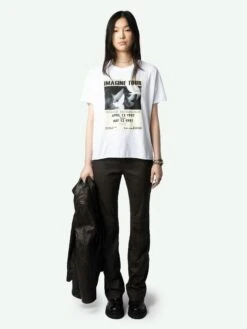 Zadig & Voltaire Tommer Concert T-shirt White
