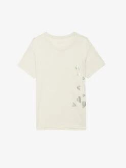 Zadig & Voltaire Marta T-shirt Light Grey 6 Zadig & Voltaire Marta T-shirt Light Grey -Zadig Et Voltaire JWTS02731 LIGHT GREY PACKSHOT 6728b2f3e7e7c