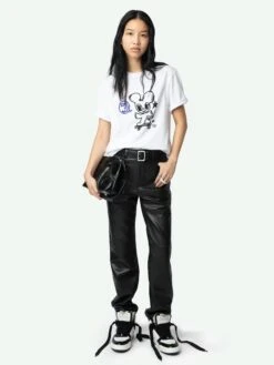 Zadig & Voltaire Edwin T-shirt White -Zadig Et Voltaire JWTS02734 WHITE ADDI 1 67b745b55aa9a