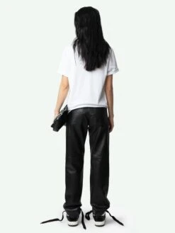 Zadig & Voltaire Edwin T-shirt White -Zadig Et Voltaire JWTS02734 WHITE BACK 67b745faa9a21