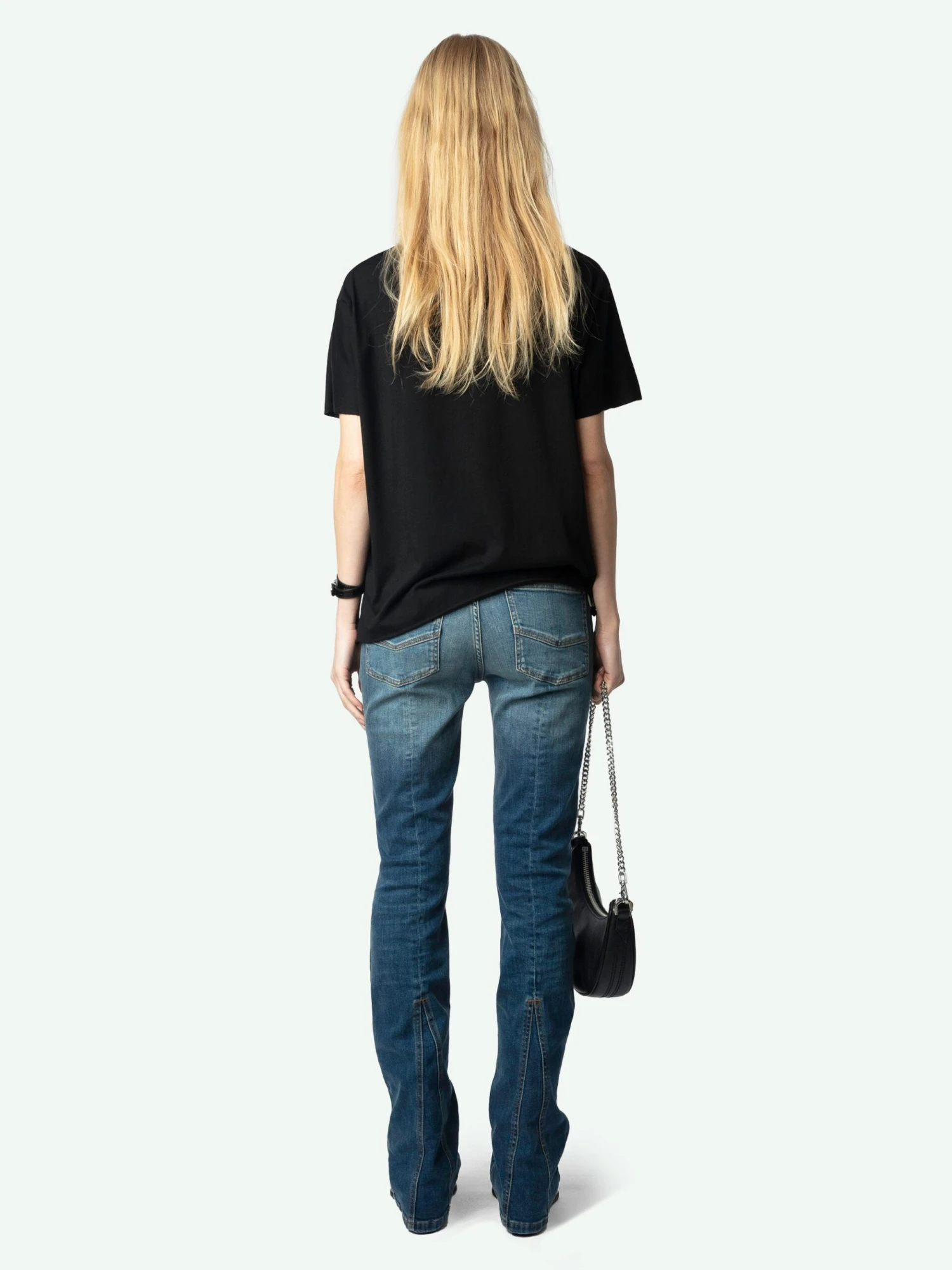 Tommer T-shirt Black Zadig & Voltaire Tommer T-shirt Black -Zadig Et Voltaire JWTS02778 BLACK BACK 6728e1d5c112e scaled