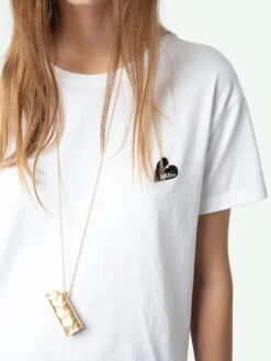 Zadig & Voltaire Marta T-shirt White -Zadig Et Voltaire JWTS02781 WHITE HOVER 675ff07238020