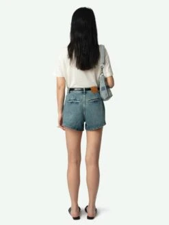 Zadig & Voltaire Marta Embellished Graphic Tee Ecru -Zadig Et Voltaire JWTS02785 ECRU BACK 67bed3d180ec2