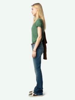 Zadig & Voltaire Story T-shirt Coriander -Zadig Et Voltaire JWTS02786 CORIANDER ADDI 2 6728e39d3bce6