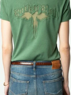 Zadig & Voltaire Story T-shirt Coriander -Zadig Et Voltaire JWTS02786 CORIANDER HOVER 6728e27eac14d