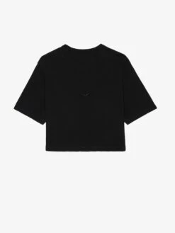 Zadig & Voltaire Mila T-shirt Black -Zadig Et Voltaire JWTS02787 BLACK PACKSHOT 67a626cc51197