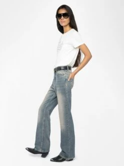 Zadig & Voltaire T-shirt Walk Ecru -Zadig Et Voltaire JWTS02835 ECRU ADDI 2 686b80fdcd69d