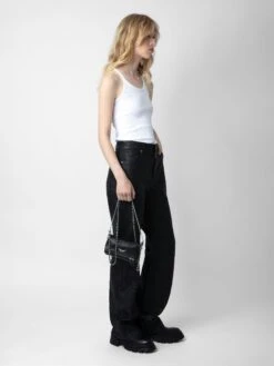 Zadig & Voltaire Alba Tank Top White -Zadig Et Voltaire JWTT00228 BLANC ADDI 1 1