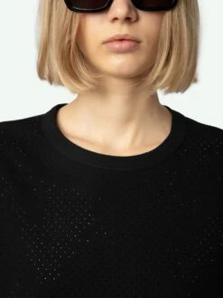 Zadig & Voltaire Cecilia Tank Top Black -Zadig Et Voltaire JWTT00244 NOIR HOVER 6704e37743d93