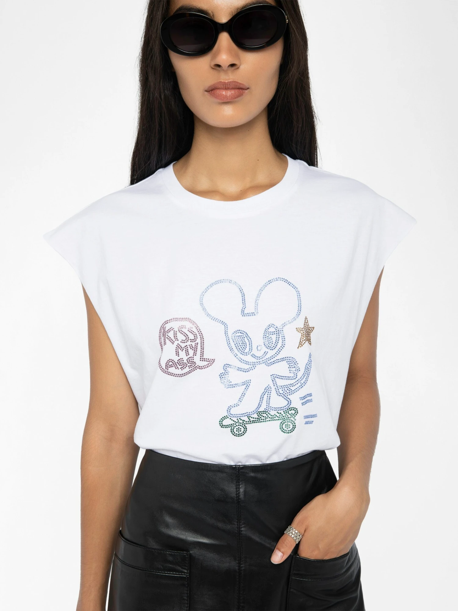 Cloe Tank Top White Zadig & Voltaire Cloe Tank Top White -Zadig Et Voltaire JWTT01276 WHITE HOVER 686b82bb6e128 scaled