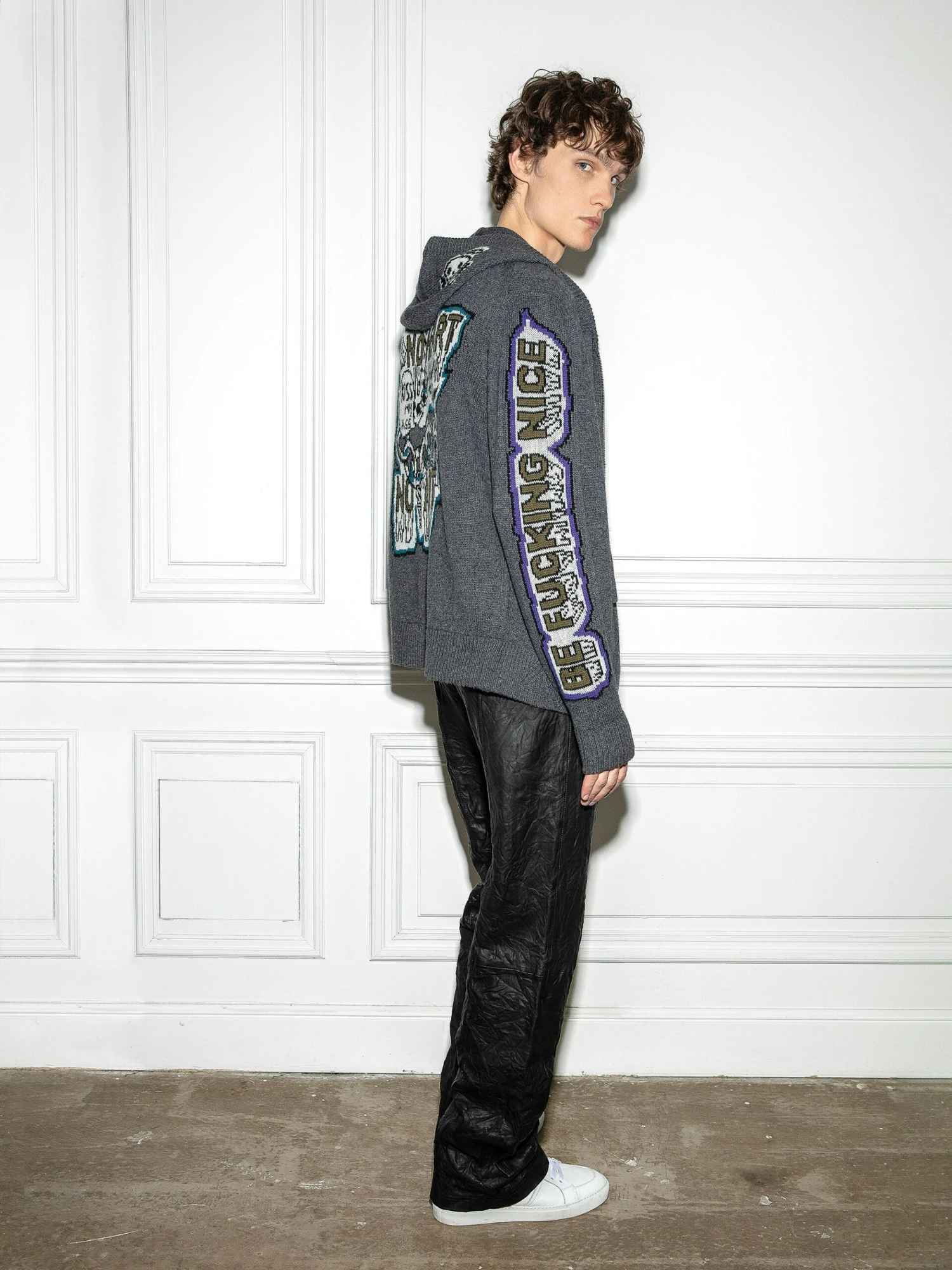 Oliver Cardigan Anthracite Zadig & Voltaire Oliver Cardigan Anthracite -Zadig Et Voltaire KMCA00221 ANTHRACITE ADDI 1 scaled