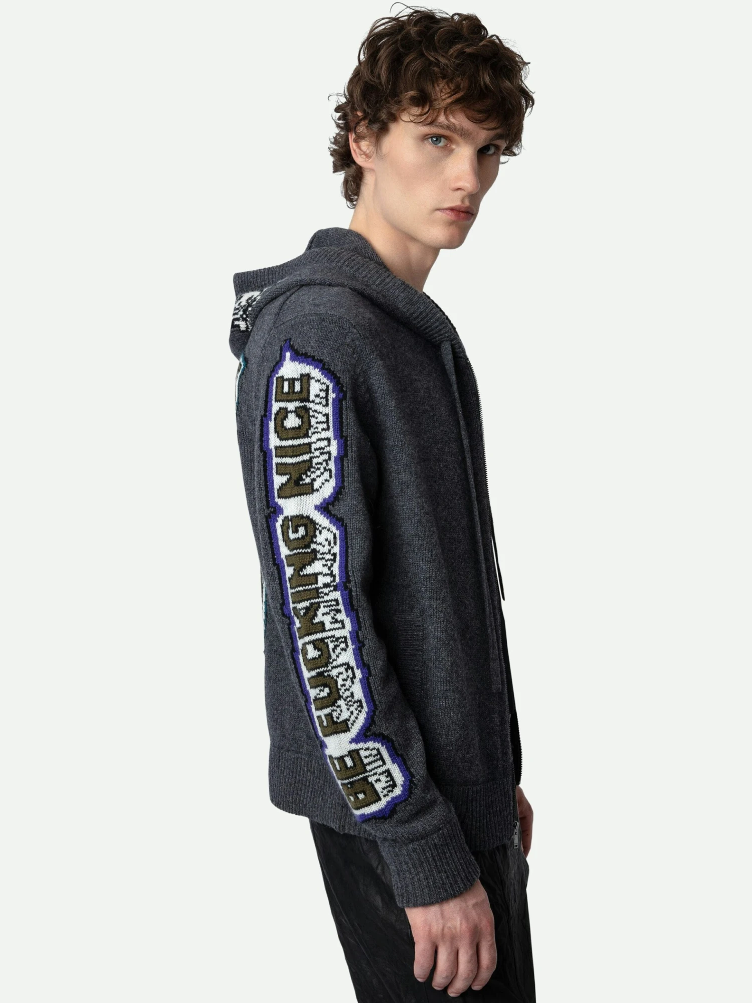 Oliver Cardigan Anthracite Zadig & Voltaire Oliver Cardigan Anthracite -Zadig Et Voltaire KMCA00221 ANTHRACITE HOVER scaled