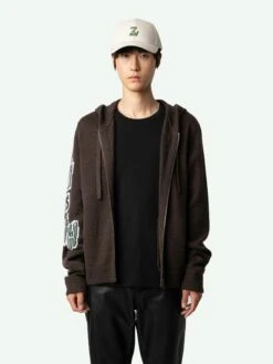 Zadig & Voltaire Oliver Cardigan Land 2 Zadig & Voltaire Oliver Cardigan Land -Zadig Et Voltaire KMCA00224 LAND ADDI 1 66854db744060