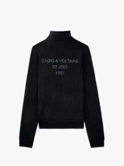 Zadig & Voltaire Charly Studio Cardigan Nightmare -Zadig Et Voltaire KMCA00228 NIGHTMARE PACKSHOT 2 6630a3434f898