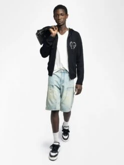 Zadig & Voltaire Clash Cardigan Noir 2 Zadig & Voltaire Clash Cardigan Noir -Zadig Et Voltaire KMCA01264 NOIR ADDI 1 68485085c89df