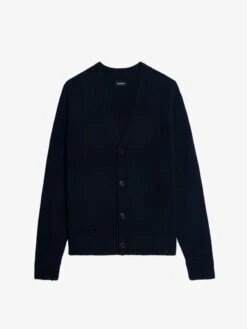 Zadig & Voltaire Mirko Cardigan Encre -Zadig Et Voltaire KMCA01272 ENCRE PACKSHOT 6863baccdf5f2