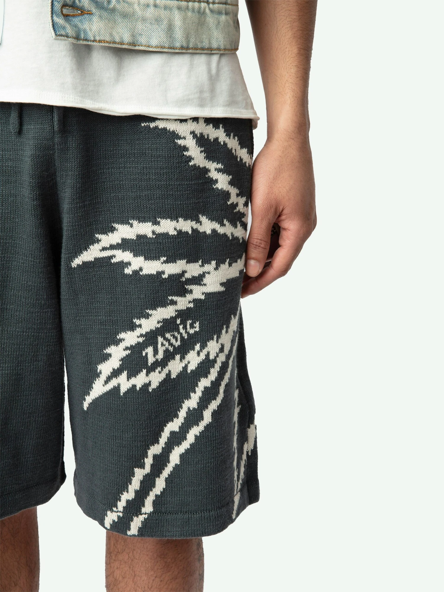 Pazzo Shorts Vert de gris Zadig & Voltaire Pazzo Shorts Vert De Gris -Zadig Et Voltaire KMPA01006 VERT DE GRIS HOVER 67d2edcd4bf97 scaled