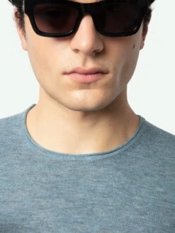 Zadig & Voltaire Teiss Cashmere Sweater Stormy -Zadig Et Voltaire KMSW00024 STORMY HOVER 67604081e87ce