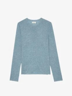 Zadig & Voltaire Teiss Cashmere Sweater Stormy -Zadig Et Voltaire KMSW00024 STORMY PACKSHOT 6777f0ecb5959